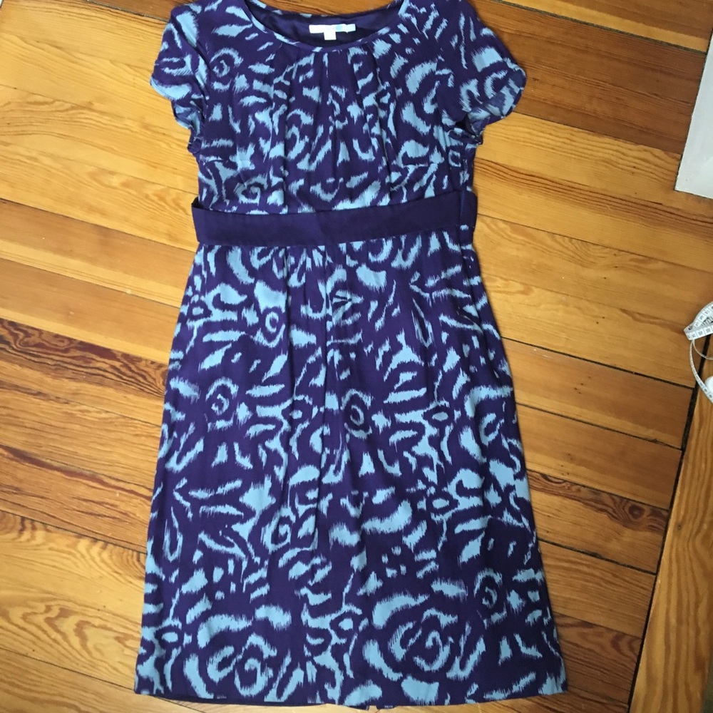 Boden size 10 purple and light blue/grey